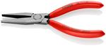 Длинногубцы, плоские рифлённые губки 42 мм, 140 мм KNIPEX 30 11 140 SB