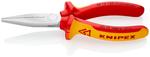 Длинногубцы VDE, плоские рифлённые губки 46.5 мм, 160 мм KNIPEX 30 16 160 SB