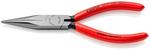 Длинногубцы, плоскокруглые рифлённые губки 50 мм, 160 мм KNIPEX 30 21 160 SB