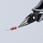 Прецизионные плоскогубцы захватные для электроники антистатические, 130 мм, KNIPEX 34 52 130 ESD