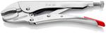 Зажим ручной, круг 40 мм, квадрат 20 мм, под ключ KNIPEX 41 04 250 SB