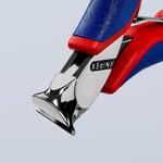 Кусачки угловые для электроники KNIPEX 62 12 120
