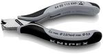 Кусачки торцевые для электроники ESD, маленькая фаска, 115 мм KNIPEX 64 02 115 ESD