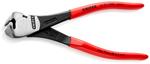 Кусачки торцевые особой мощности, 200 мм KNIPEX 67 01 200 SB