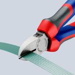 Кусачки боковые черненые 180 мм KNIPEX 7002180SB