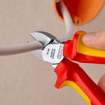 Кусачки боковые хромированные 160 мм KNIPEX 7006160SB