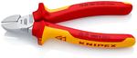 Кусачки боковые хромированные 160 мм KNIPEX 7006160TBK