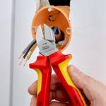Кусачки боковые хромированные 160 мм KNIPEX 7006160TBK