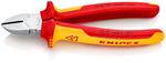 Кусачки боковые хромированные 180 мм KNIPEX 7006180TBK