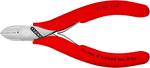 Бокорезы для электроники, округлая головка, 115 мм KNIPEX 77 01 115 SB