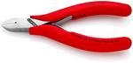 Бокорезы для электроники, округлая головка, 115 мм KNIPEX 77 01 115 SB