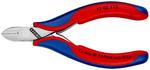 Бокорезы для электроники, округлая головка, 115 мм KNIPEX 77 02 115 SB