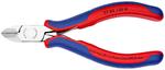 Бокорезы для электроники с запрессованным лезвием 135 мм KNIPEX 7702135H