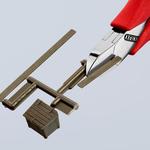 Бокорезы для электроники, круглая головка, без фаски KNIPEX 7721115N
