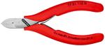 Бокорезы для электроники, круглая головка, без фаски KNIPEX 7721115N