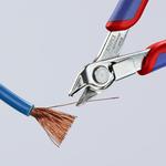 Electronic Super Knips Бокорезы прецизионные, зажим для проволоки, 125 мм KNIPEX 78 13 125 SB