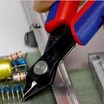 Electronic Super Knips Бокорезы прецизионные, для реза оптоволокна, 125 мм KNIPEX 78 61 125 SB
