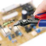 Electronic Super Knips XL Бокорезы прецизионные, для кабельных стяжек, 140 мм KNIPEX 78 61 140 SB