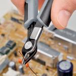 Кусачки для электроники прецизионные антистатические Electronic Super Knips ® KNIPEX 78 71 125 ESD