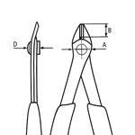 Кусачки для электроники прецизионные Electronic Super Knips ® KNIPEX 78 81 125