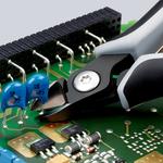 Бокорезы прецизионные ESD, округлая головка, 125 мм, в блистере KNIPEX 79 02 125 ESD SB