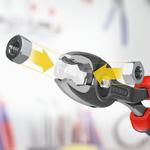 Захватные клещи KNIPEX TwinGrip 200мм, двухкомпонентные рукоятки 8202200