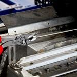Захватные клещи KNIPEX TwinGrip 200мм, двухкомпонентные рукоятки, держатель-еврослот 8202200SB