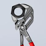 Клещи переставные-гаечный ключ фосфатированные, серого цвета 250 мм KNIPEX 8601250SB