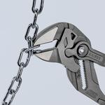 Клещи переставные - гаечный ключ L-300 мм KNIPEX 8601300