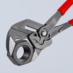 Клещи переставные - гаечный ключ L-300 мм в блистере KNIPEX