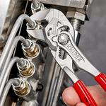 Клещи переставные-гаечный ключ, 125 мм, в блистере KNIPEX