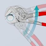 Клещи переставные-гаечный ключ, 250 мм, KNIPEX 86 03 250