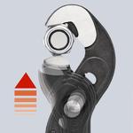 Многофункциональный переставной ключ "RAPTOR" KNIPEX 87 41 250