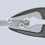 Клещи Cobra ES черненые 250 KNIPEX 8751250SB