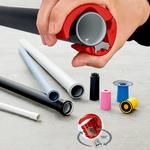 Труборез для пластиковых труб и уплотнительных втулок, d 20 - 50 мм KNIPEX BiX® 902210BK