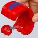 Труборез для пластиковых труб и уплотнительных втулок, d 20 - 50 мм KNIPEX BiX® 902210BK