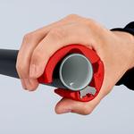 Труборез для пластиковых труб и уплотнительных втулок, d 20 - 50 мм KNIPEX BiX® 902210BK