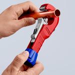 Труборез KNIPEX TubiX для стали и цветных металлов L-260 мм, блистер 903102BK