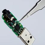 Пинцет прецизионный позиционный SMD гладкие прямые губки KNIPEX 92 01 03