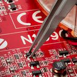 Пинцет прецизионный позиционный SMD гладкие прямые губки KNIPEX 92 01 03