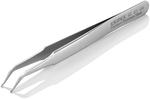 Пинцет прецизионный позиционный SMD гладкие губки под 45° KNIPEX 92 01 04