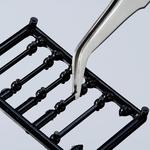 Пинцет прецизионный позиционный SMD гладкие губки под 45° KNIPEX 92 01 04
