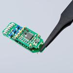 Пинцет углепластиковый ESD, 115 мм, гладкие прямые тупые губки KNIPEX 92 09 01 ESD