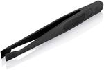 Пинцет углепластиковый ESD, 115 мм, гладкие прямые тупые губки KNIPEX 92 09 05 ESD