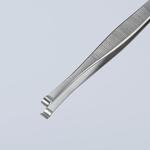 Пинцет позиционный, 122 мм, гладкие прямые губки KNIPEX 92 11 03