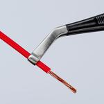 Пинцет позиционный ESD, 120 мм, гладкие губки под 35° KNIPEX 92 16 01 ESD