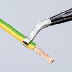 Пинцет позиционный ESD, 120 мм, гладкие губки под 35° KNIPEX 92 16 02 ESD