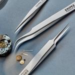 Пинцет прецизионный, 110 мм, гладкие прямые игловидные губки KNIPEX 92 21 03