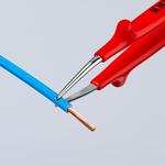Пинцет для прецизионных работ, изолирован KNIPEX 92 27 62