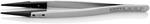 Пинцет ESD гладкие прямые тупые губки KNIPEX 92 81 01